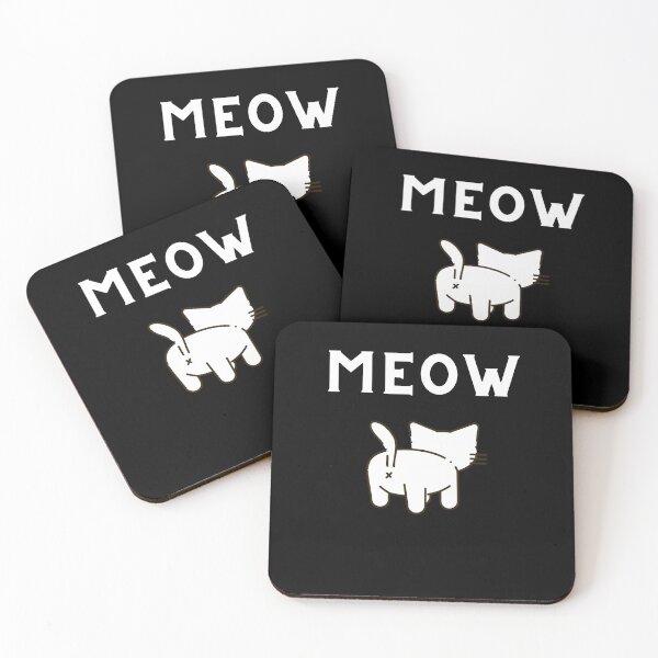 Item preview, Funny Meow Cat Bum - Comical Kitten designed and sold by Dialogue Designs.