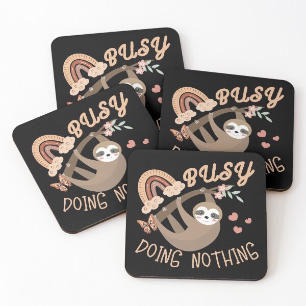 Item preview, Busy Doing Nothing, Funny Sarcastic Antisocial Gift  designed and sold by AmazingEcraft.