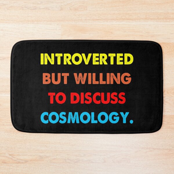 Item preview, Introverted But Willing To Discuss Cosmology Vintage designed and sold by ContreiDesign.