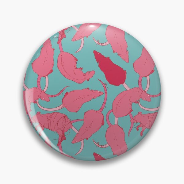 RATS PATTERN (Sorbet) Pin