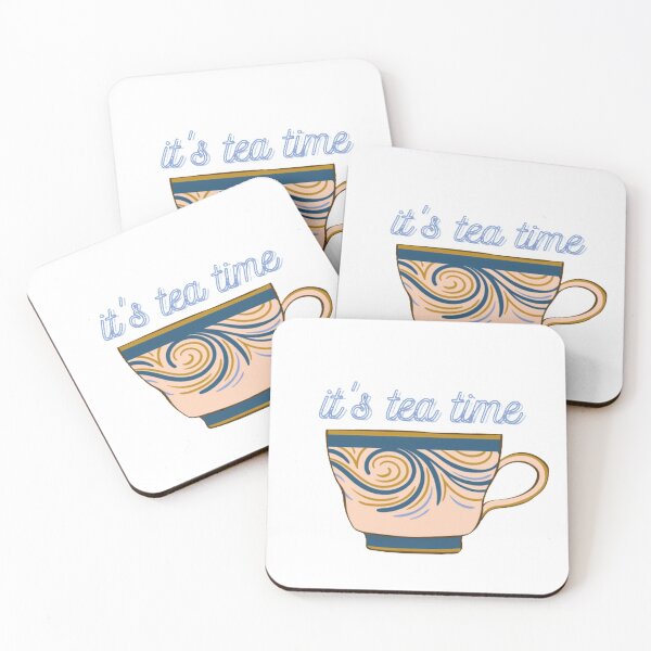 Item preview, It's tea time sticker designed and sold by theamalia.