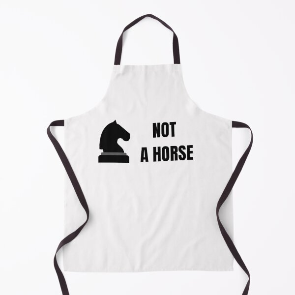Item preview, Funny Chess - Not A Horse Knight Piece Player Gift designed and sold by Anton Ashraf.