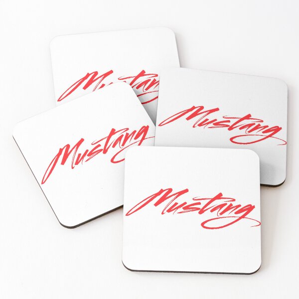 Item preview, Mustang logo in red designed and sold by Aileenl07.