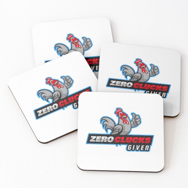 Item preview, Zero Clucks Given Red Chicken designed and sold by katiekendall.