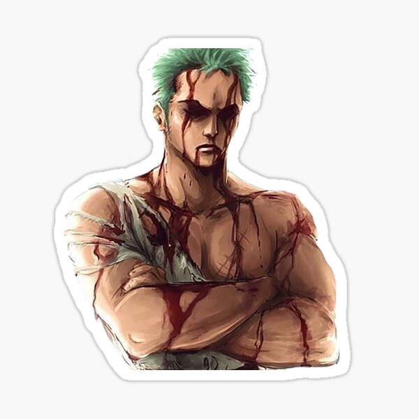 Zoro Nothing Happened Stickers for Sale