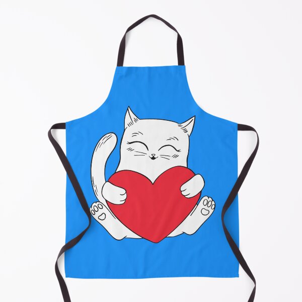 Item preview, Kitten Holding Heart designed and sold by Piztees.