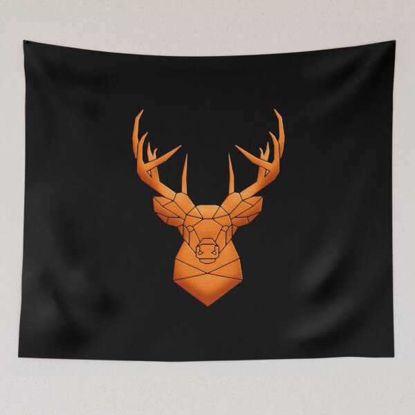 Item preview, Deer Head Illustration designed and sold by OrganicCharm.