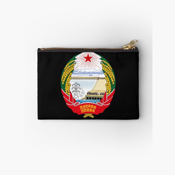 Item preview, north korea flag coat of arms designed and sold by mikoala50.