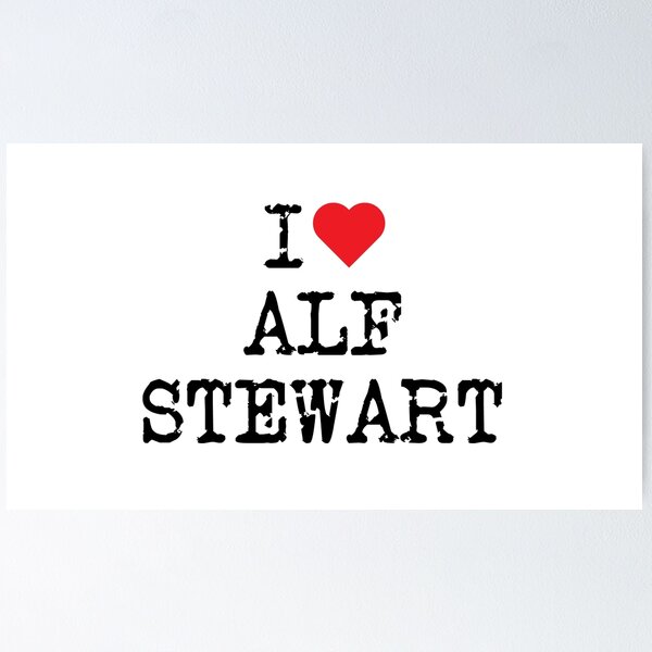 Item preview, ALF STEWART - I Love Alf Stewart Home and Away designed and sold by Go Logo Designs.