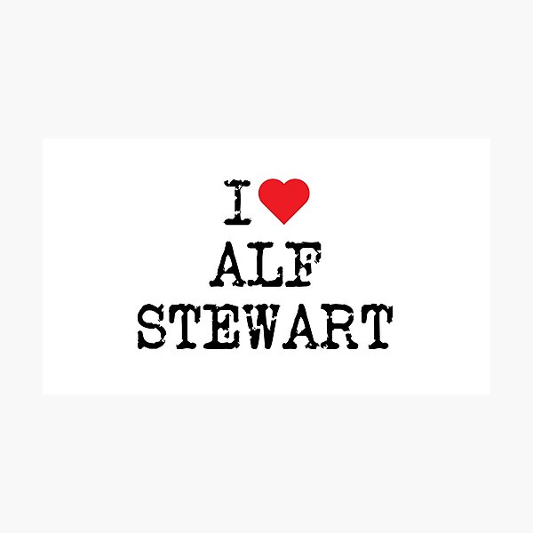 Item preview, ALF STEWART - I Love Alf Stewart Home and Away designed and sold by Go Logo Designs.