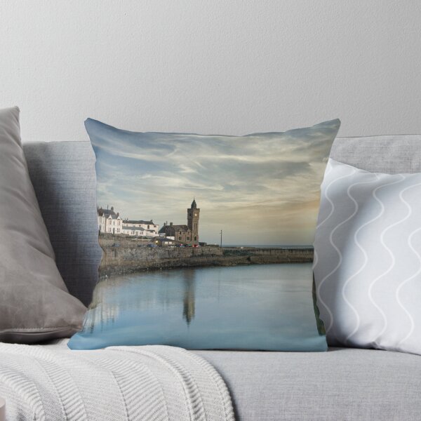 Item preview, Porthleven  Cornwall Clock tower at sunset,Porthleven Harbour  designed and sold by kathleenjean.