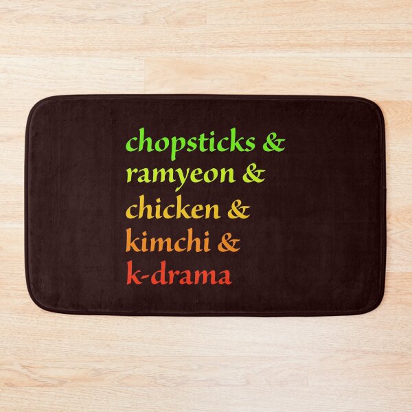 Item preview, chopsticks &, ramyeon &, chicken &, kimchi & k-drama designed and sold by doctors-apparel.