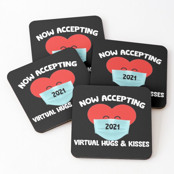 Item preview, Now Accepting Virtual Hugs & Kisses designed and sold by ContreiDesign.