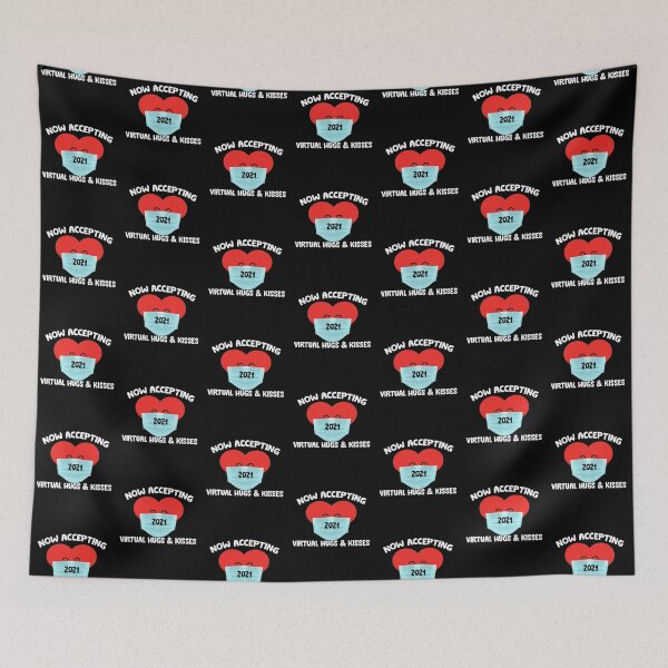 Item preview, Now Accepting Virtual Hugs & Kisses designed and sold by ContreiDesign.