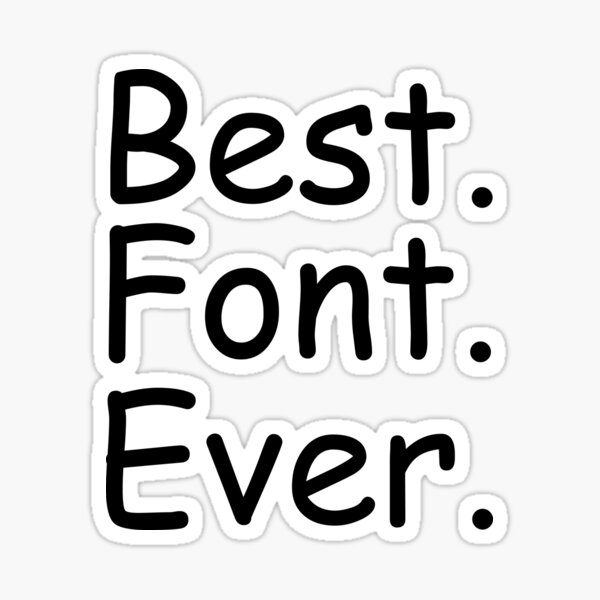 Vista previa del artículo con la obra «Comic Sans. La mejor fuente de todos.», diseñado y vendido por criangulien.