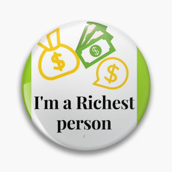 Item preview, I am a Richest person - motivational quote designed and sold by ThamaraiSelvi.