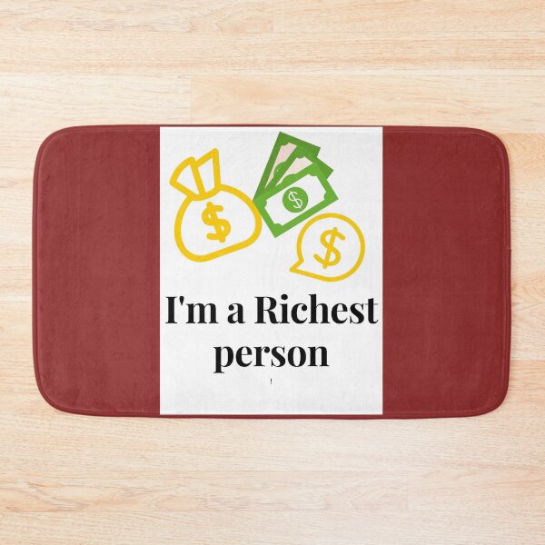Item preview, I am a Richest person - motivational quote designed and sold by ThamaraiSelvi.