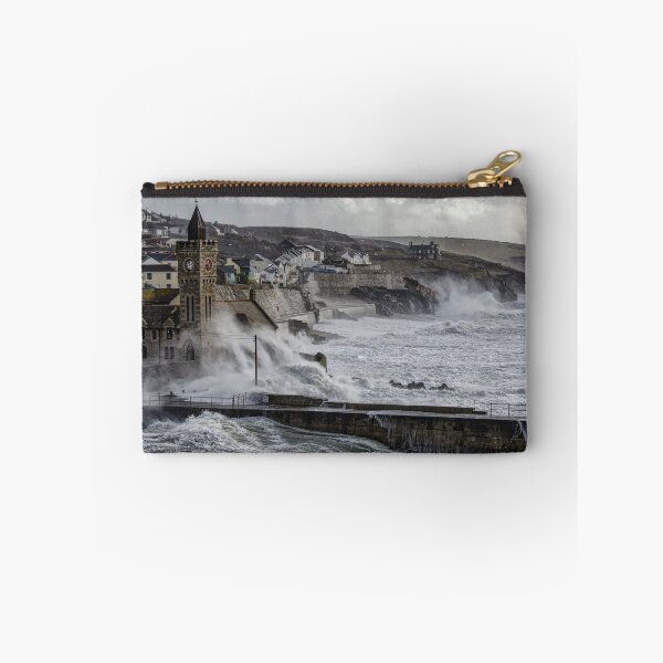 Item preview, Cornwall Harbour ,storm at Porthleven Cornwall designed and sold by kathleenjean.