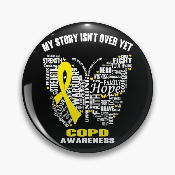 Item preview, My Story Isn't Over Yet COPD Awareness designed and sold by RidnerStore.