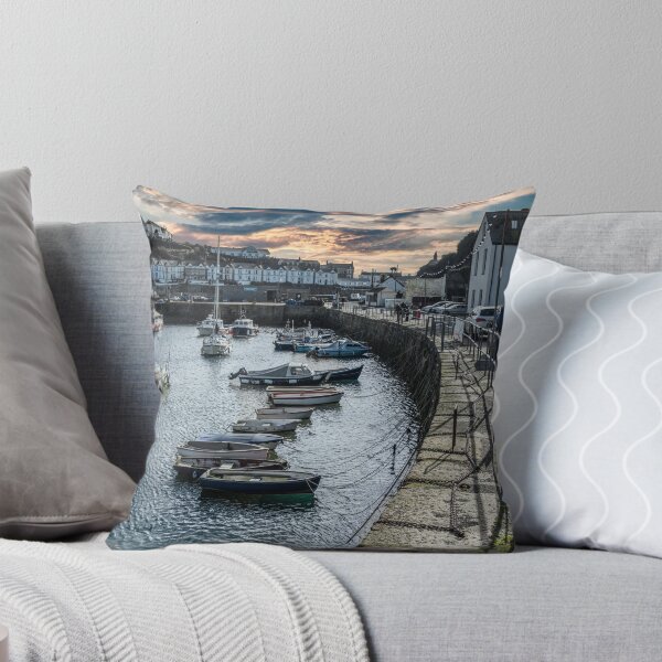 Item preview, Porthleven harbour,Porthleven Sky,Porthleven harbour sunset designed and sold by kathleenjean.