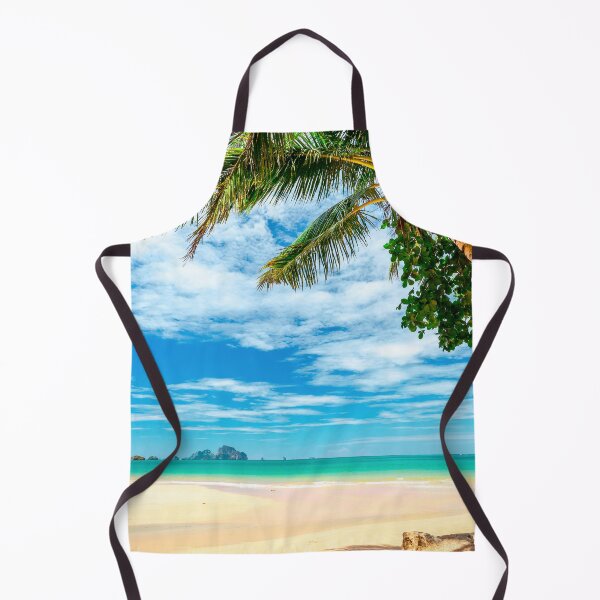 Item preview, Palm Trees On Tropical Beach Landscape designed and sold by JTS STORE.