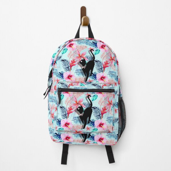 Item preview, Floral Cat in Flowers Popoki 601 designed and sold by VinBasis.
