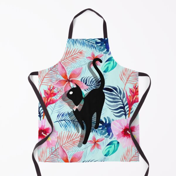 Item preview, Floral Cat in Flowers Popoki 601 designed and sold by VinBasis.