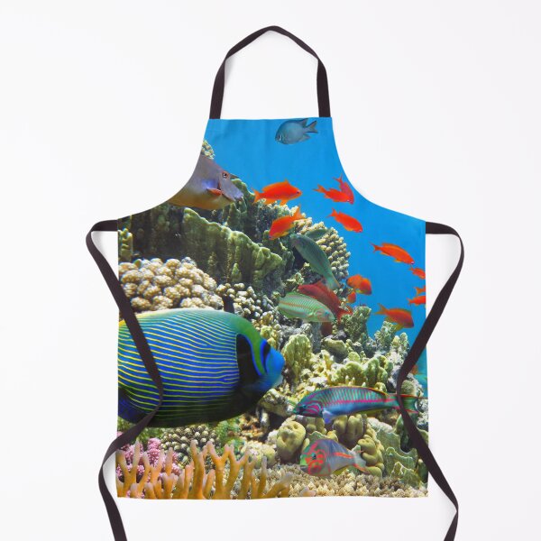 Item preview, Coral reef with fire coral in tropical sea-underwater designed and sold by wisamart.
