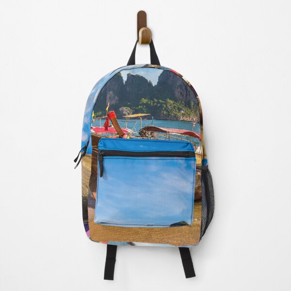 Item preview, Traditional Long Tail Boat On Railay Beach Krabi Thailand designed and sold by JTS STORE.