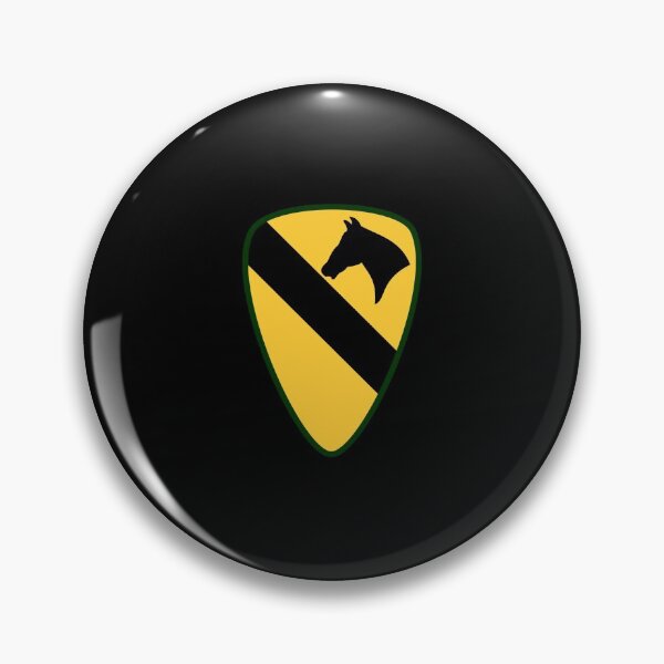 Item preview, 1st Cavalry Division US Army coat of arms flag designed and sold by mikoala50.