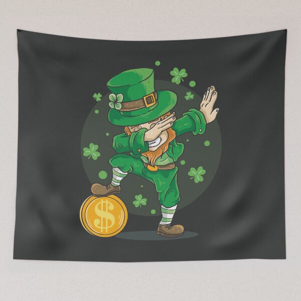 Item preview,  Dabbing leprechaun St patrick day designed and sold by Phoca Mobil.
