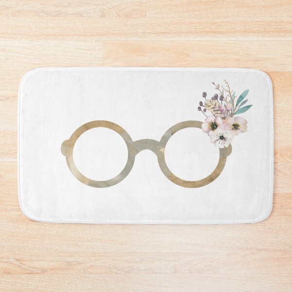 Item preview, Round Eyeglasses With Watercolor Floral Bouquet designed and sold by Primroaddesigns.