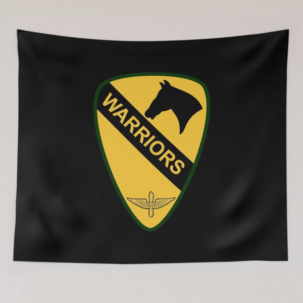 Item preview, 1st Air Cavalry Brigade coat of arms flag designed and sold by Original1977.