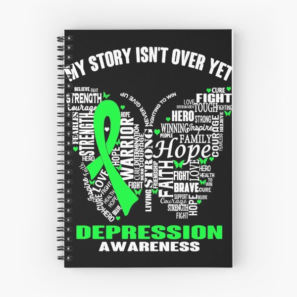 Item preview, My Story Isn't Over Yet Depression Awareness designed and sold by RidnerStore.