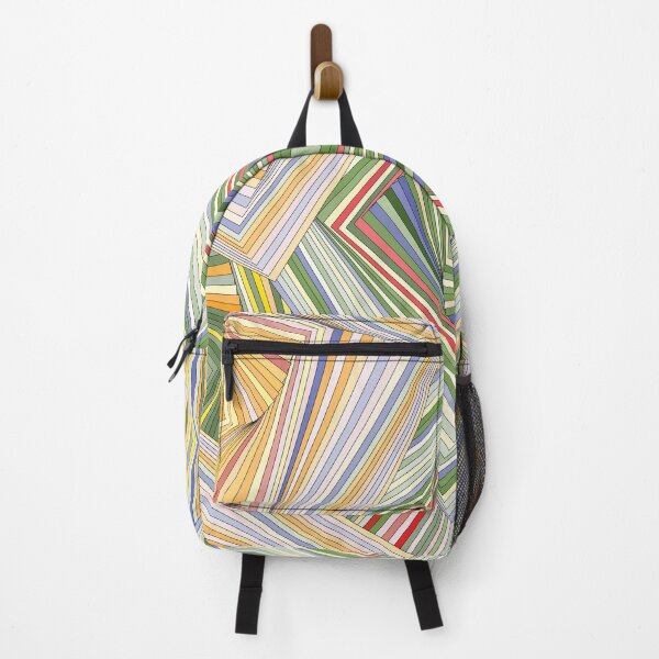 Item preview, Multi-colored abstract striped ornament. designed and sold by IrinaGuArt.