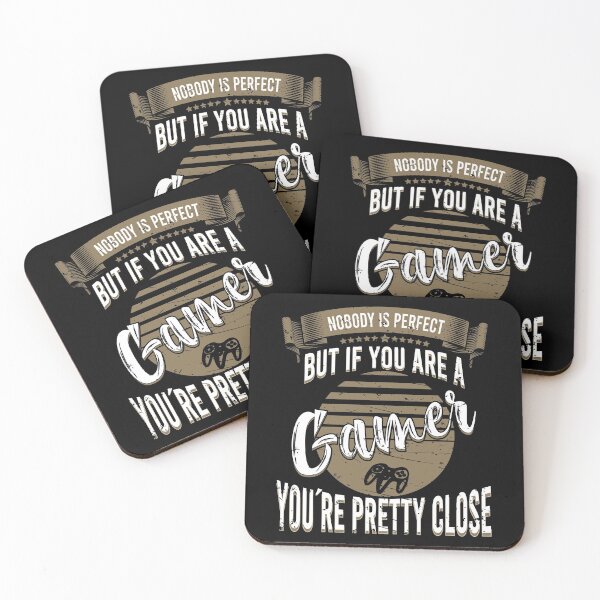 Item preview, Nobody Is Perfect But If You Are A Gamer You're Pretty Close  designed and sold by YAHIA-14.