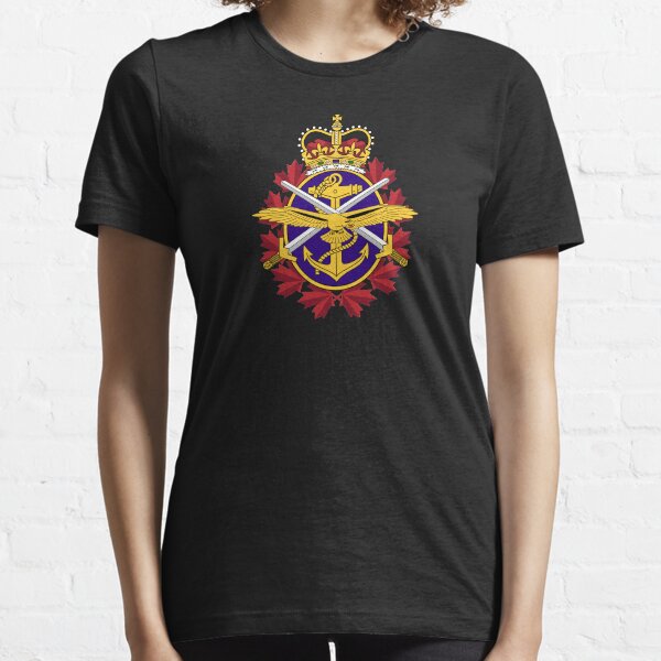 Canadian Armed forces coat of arms flag Essential T-Shirt