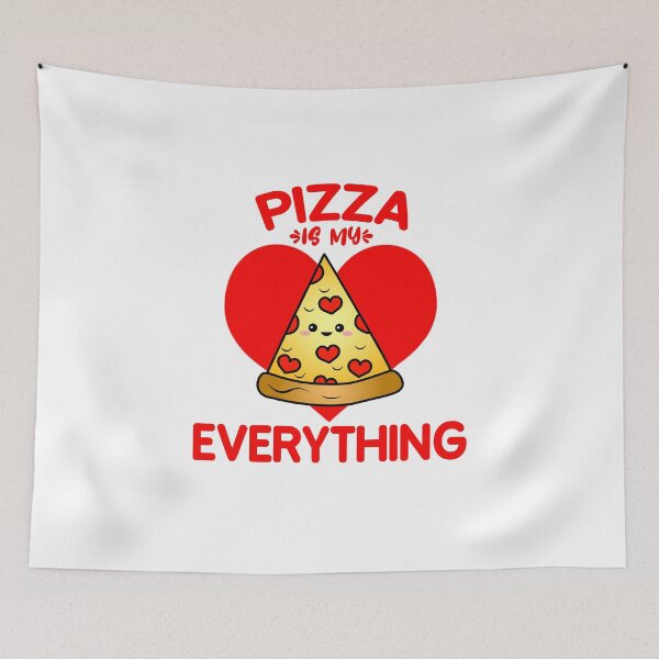 Item preview,  Pizza Is My Everything Kawaii designed and sold by POPHOLIC.