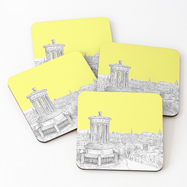 Item preview, Overlooking Edinburgh (Illuminating Yellow Version) designed and sold by Adam Regester.