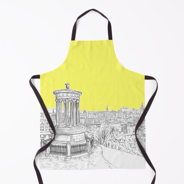Item preview, Overlooking Edinburgh (Illuminating Yellow Version) designed and sold by Adam Regester.