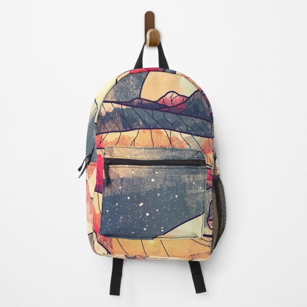 Item preview, Retro river mountains designed and sold by Swadeillustrations.