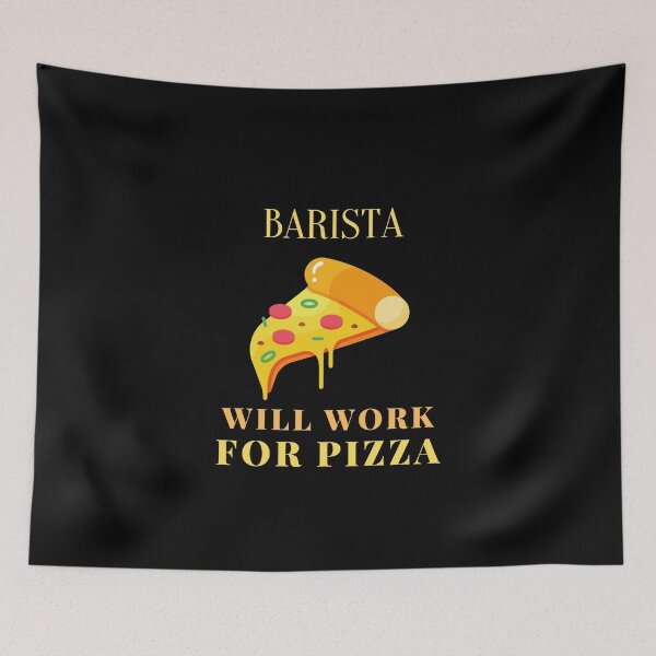 Item preview, Pizza barrista designed and sold by SnowballStep.