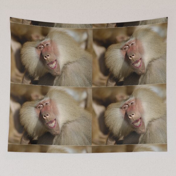 Item preview, Laughing baboon designed and sold by Ingo Gerlach.