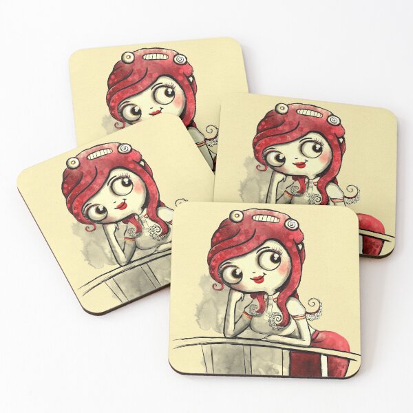 Item preview, Red head girl designed and sold by monikasuska.