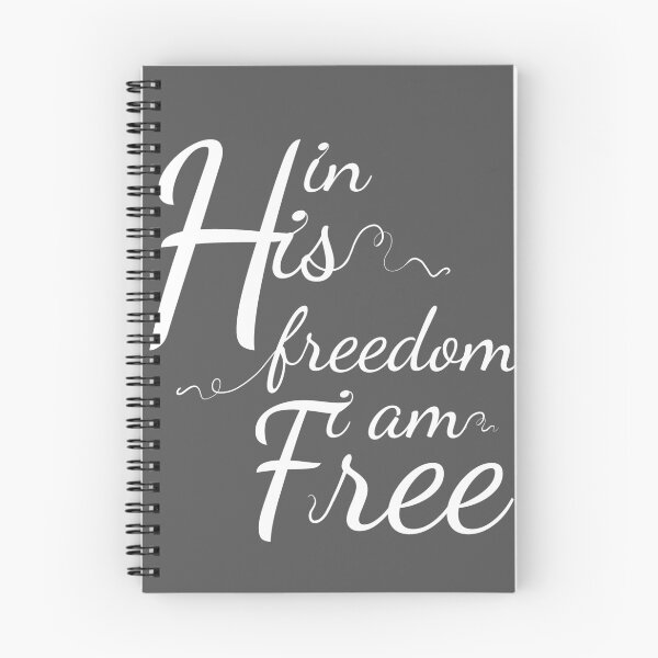 Item preview, Christian design In His freedom I am free designed and sold by pureheartvision.