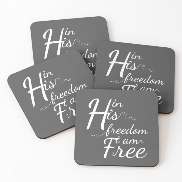 Item preview, Christian design In His freedom I am free designed and sold by pureheartvision.