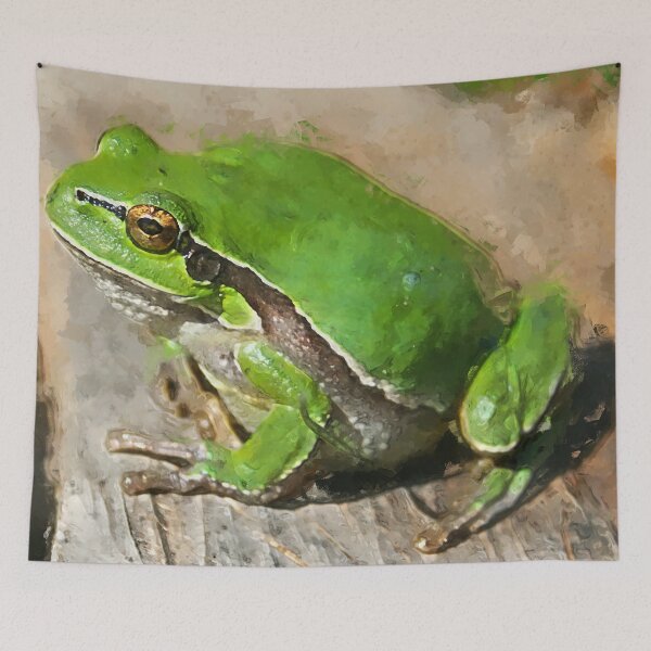 Item preview, Digitally Hand Painted Frog and Toad Prints designed and sold by aventi24.
