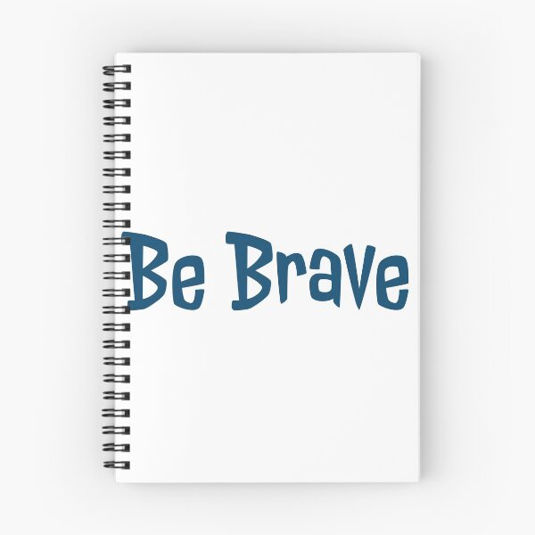 Item preview,  Be Brave. Motivational quote, inspirational words.  designed and sold by efenem.