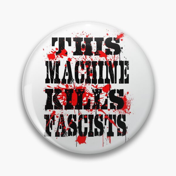 Item preview, This Machine Kills Fascists - on dark designed and sold by riotgear.