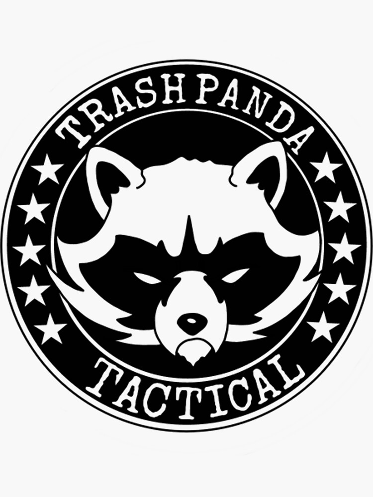 "Trash Panda" Sticker for Sale by xoaichin011 Redbubble